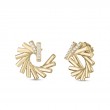 Roberto Coin 18K Yellow Gold Domino Earrings