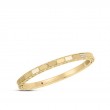 Roberto Coin 18K Yellow Gold Art Deco Mosaic Diamond Bangle Bracelet