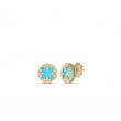 Roberto Coin 18K Yellow Gold Venetian Medallions Small Stud Earrings