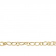 Roberto Coin 18K Yellow Gold Designer Gold Oval And Round Link Bracelet