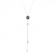 Mikimoto Multi Pearl Diamond Lariat Necklace