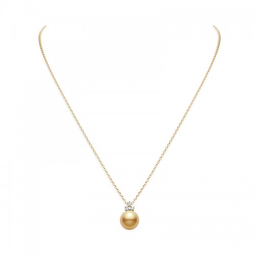 Mikimoto Golden South Sea Pearl Necklace
