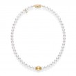 Mikimoto Akoya Pearl and Diamond Necklace