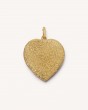 Florentine Finish Cuore Pendant