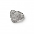 Florentine Finish Cuore Ring