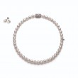 Mikimoto Ginza Akoya Pearl Necklace & Earrings Boxed Set