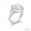 JB Star Cushion Cut Diamond Engagement Ring