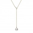 Mikimoto Akoya Pearl Lariat Drop Necklace