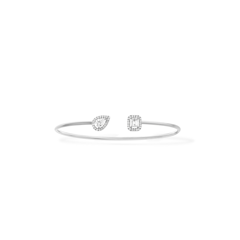 My Twin  Toi & Moi thin bangle 0,15ct