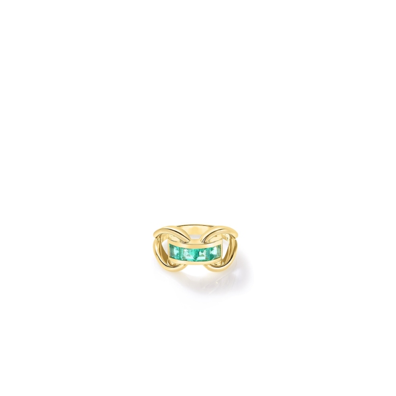 Roberto Coin 18K Yellow Gold Designer Gold Princess Cut Ring