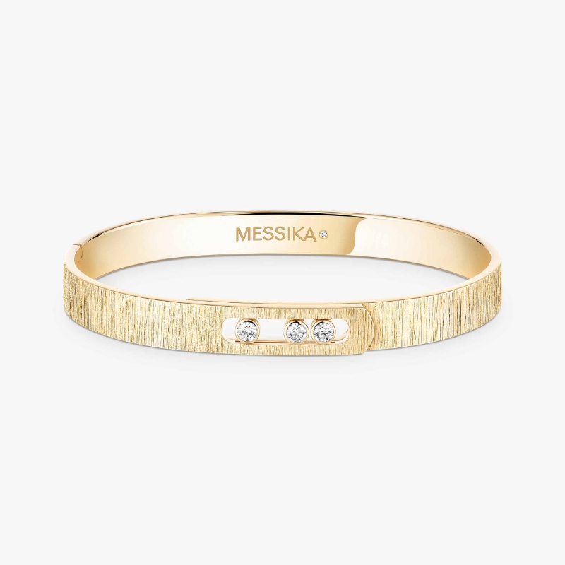 18K Yellow Gold Move Noa Cisele Bangle Bracelet