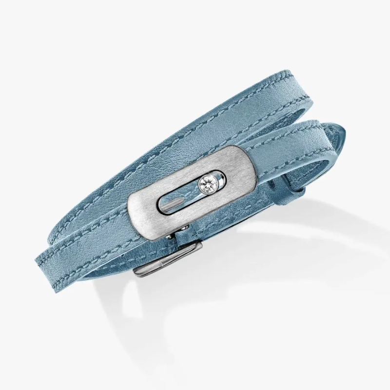 My Move Santorini Blue Calf Bracelet