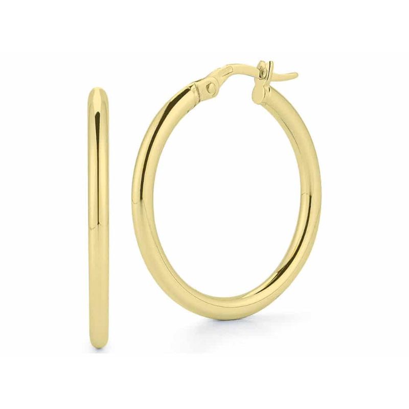 Roberto Coin 18K Yellow Gold Perfect Gold Hoop Small Hoop Earrings