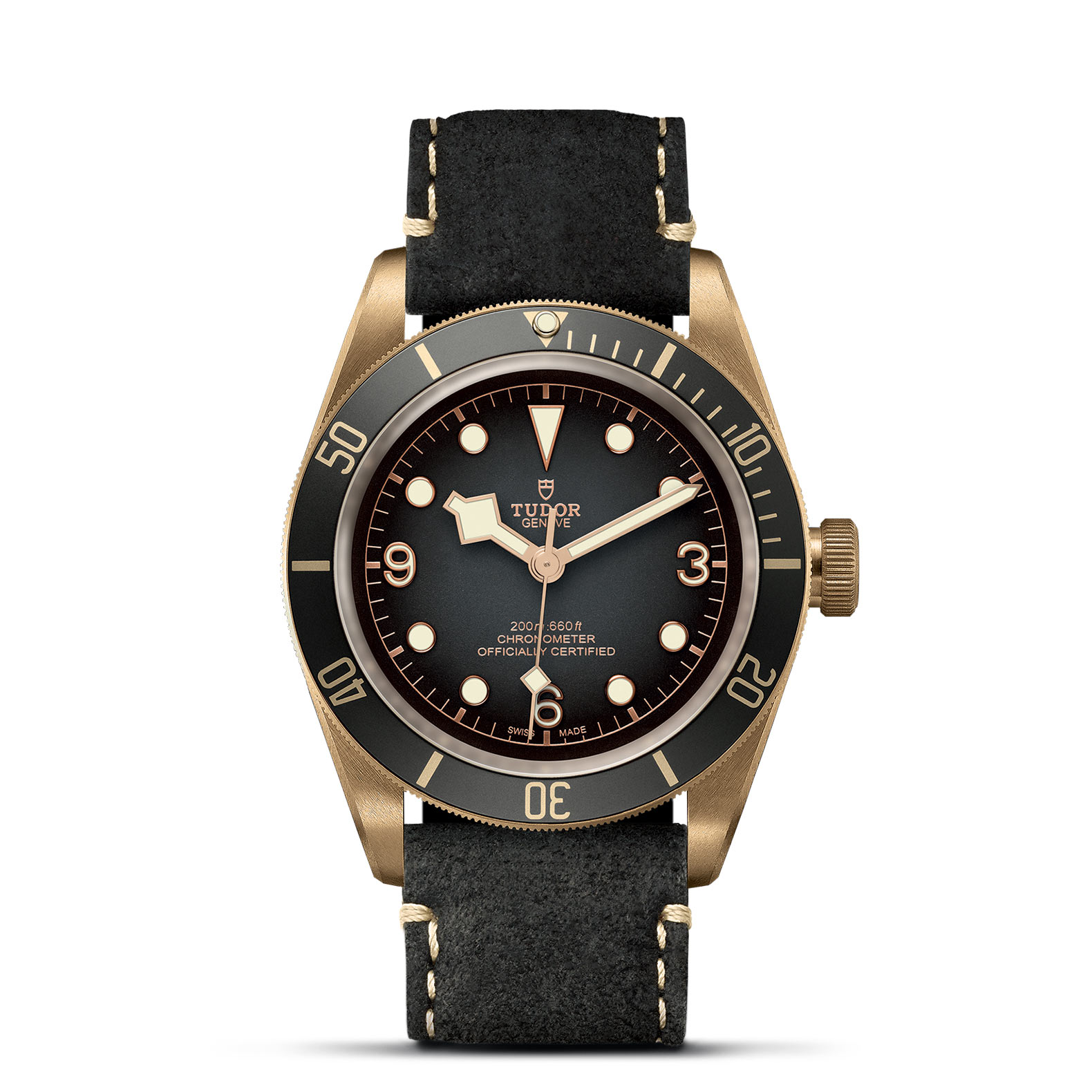 TUDOR Black Bay Bronze Watch - M79250BA-0001 at Fourtané