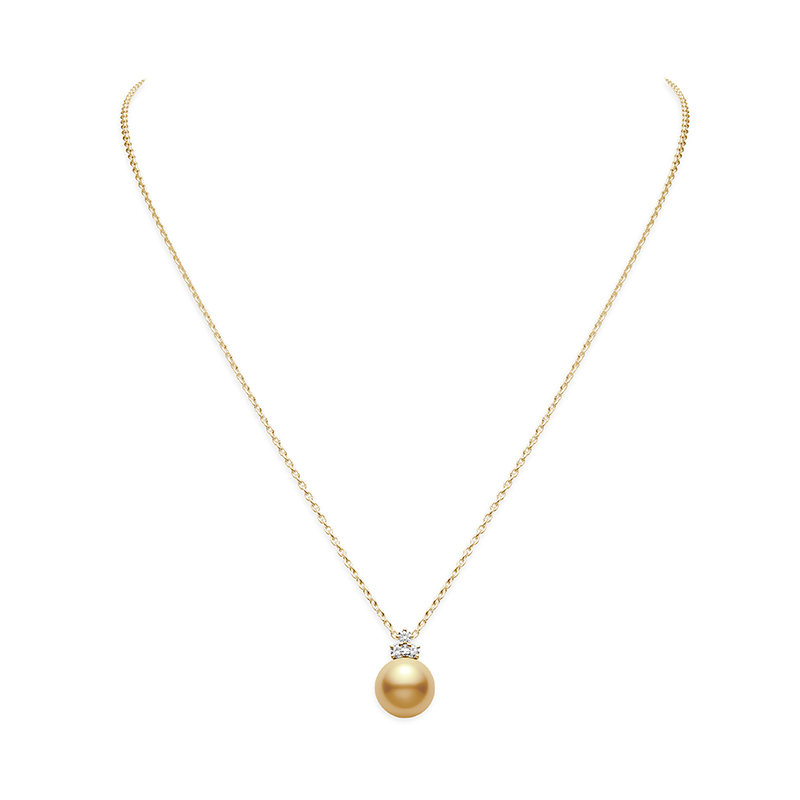 Mikimoto Golden South Sea Pearl Necklace