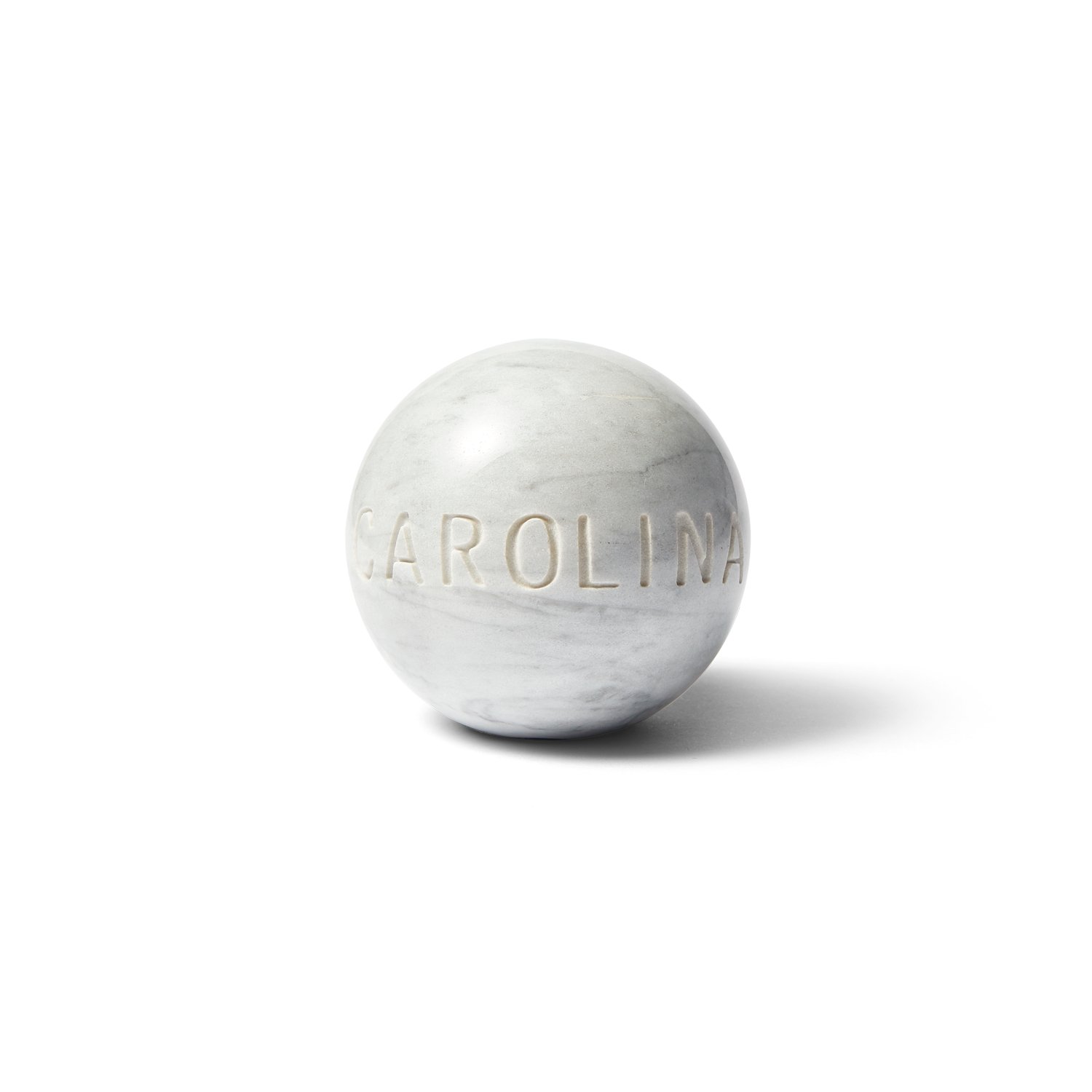 Small Carrara Marble Sphere Bardiglio
