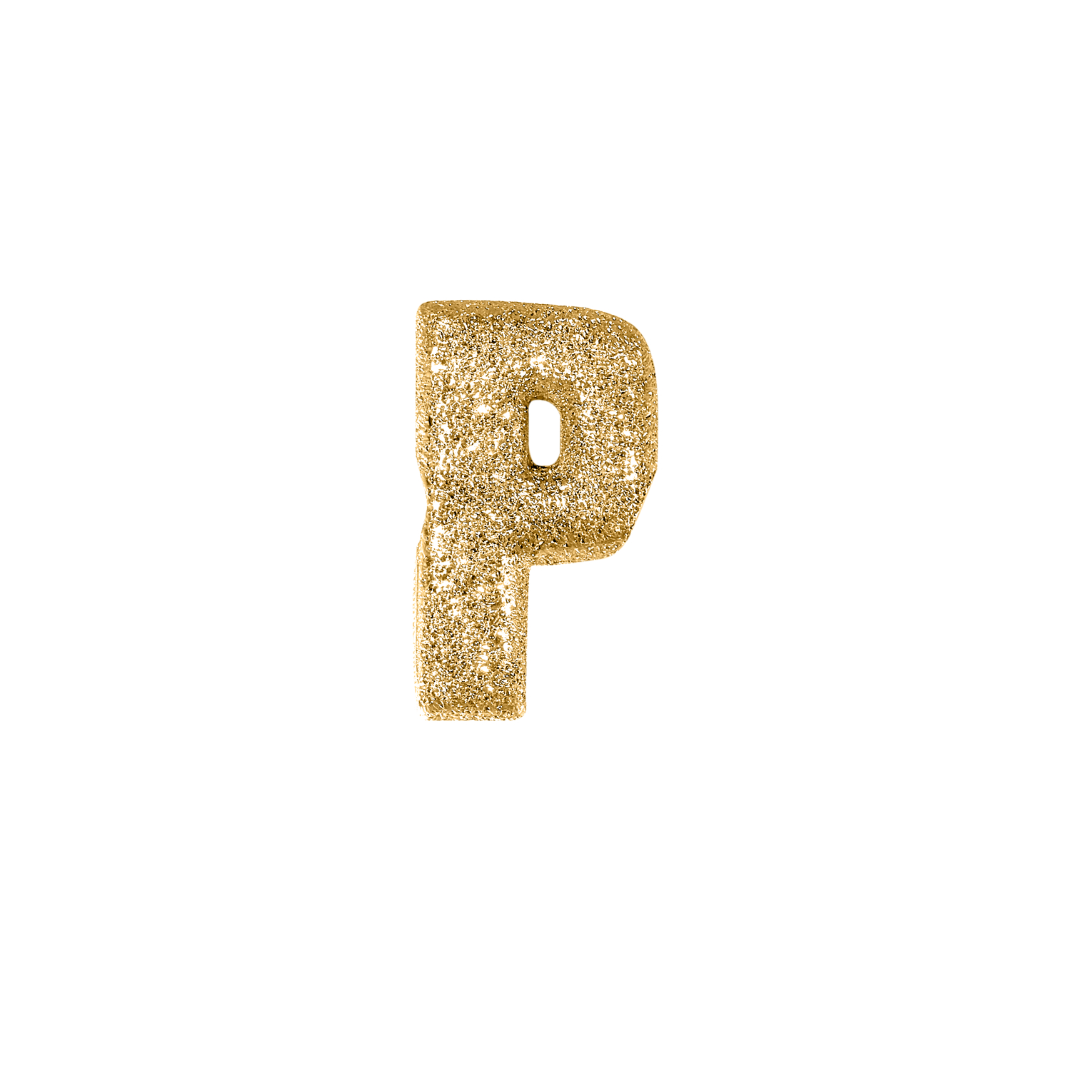 FORTE Florentine Finish Letter P