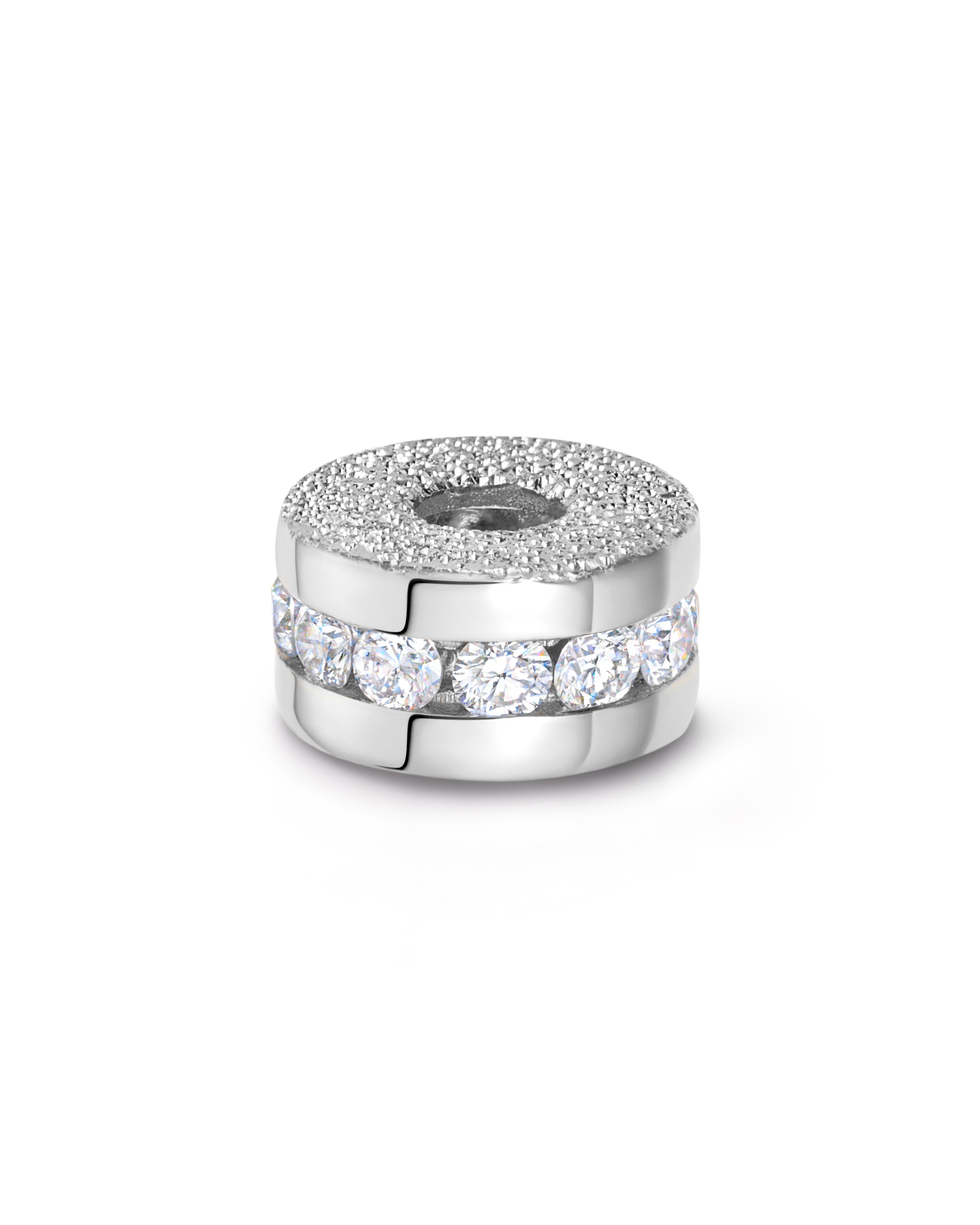 FORTE Beads White Diamond Precious Bead
