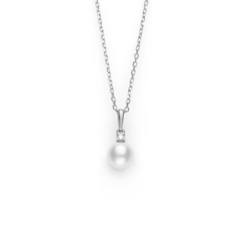 Mikimoto White Pearl Pendant