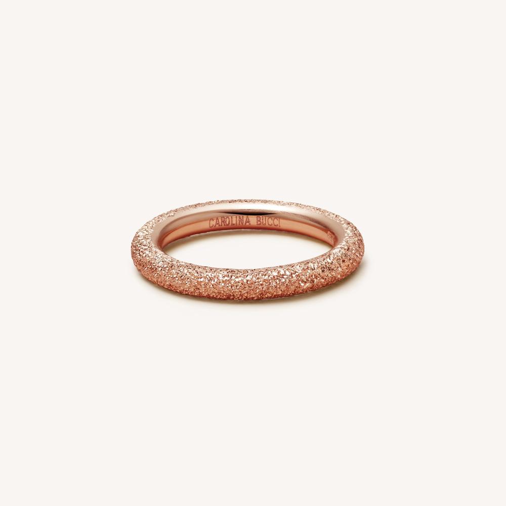 Florentine Finish Thick Ring