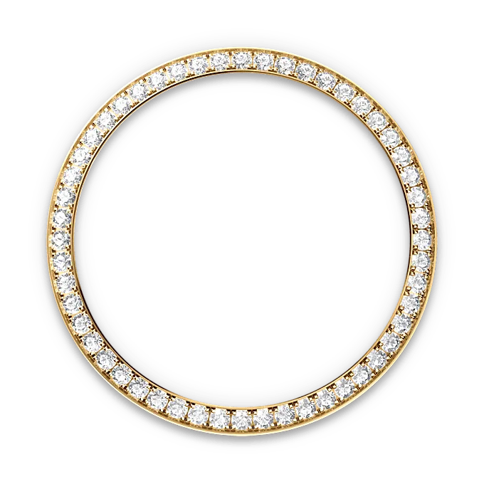 Diamond-set bezel