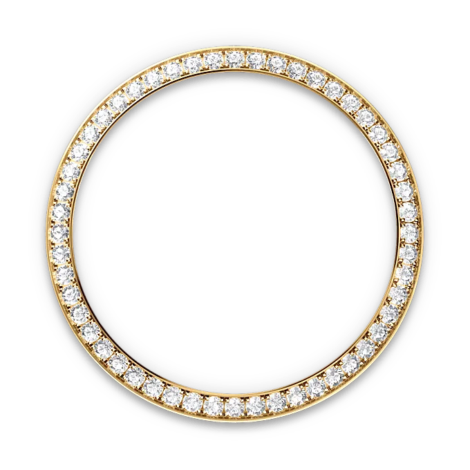 Diamond-set bezel