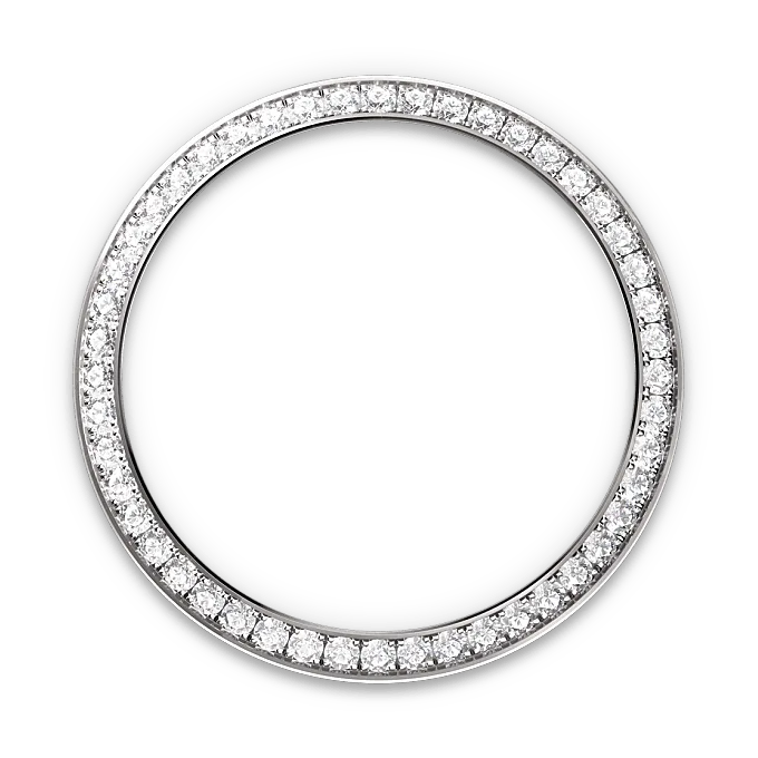 Diamond-set bezel