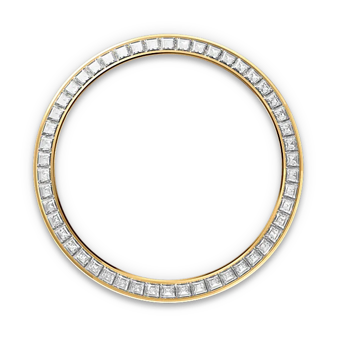 Diamond-set bezel