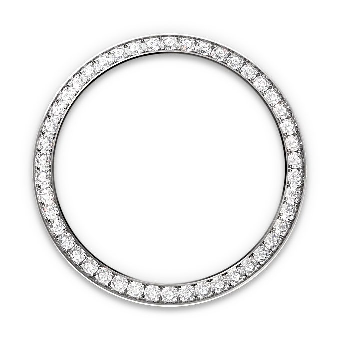 Diamond-set bezel