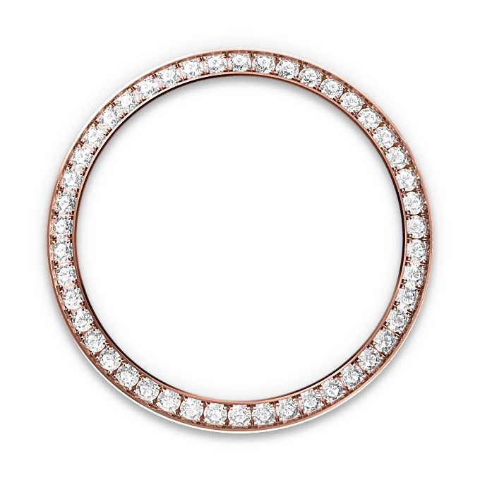 Diamond-set bezel