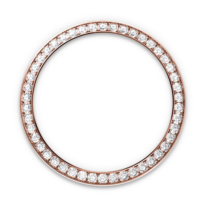 Diamond-set bezel
