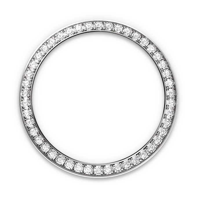 Diamond-set bezel