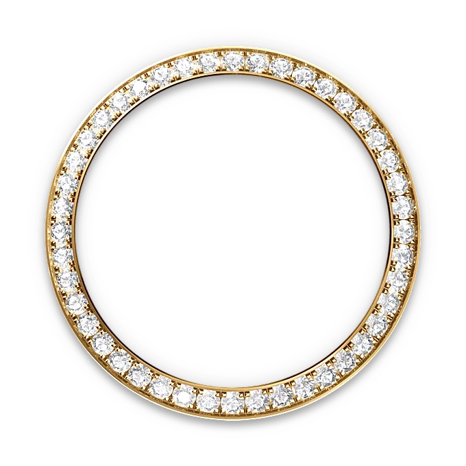 Diamond-set bezel