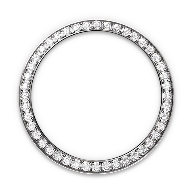Diamond-set bezel