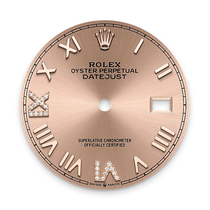 Rosé-colour dial