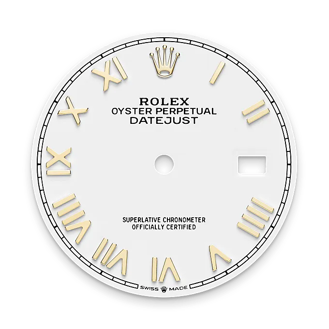 White dial
