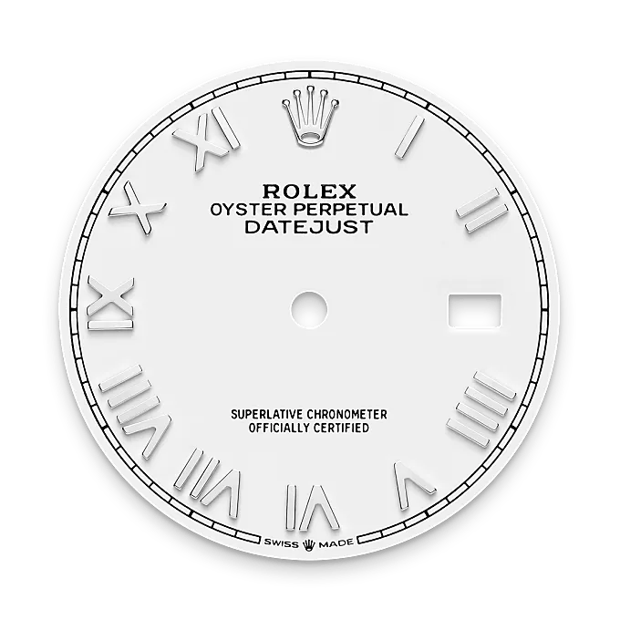 White dial