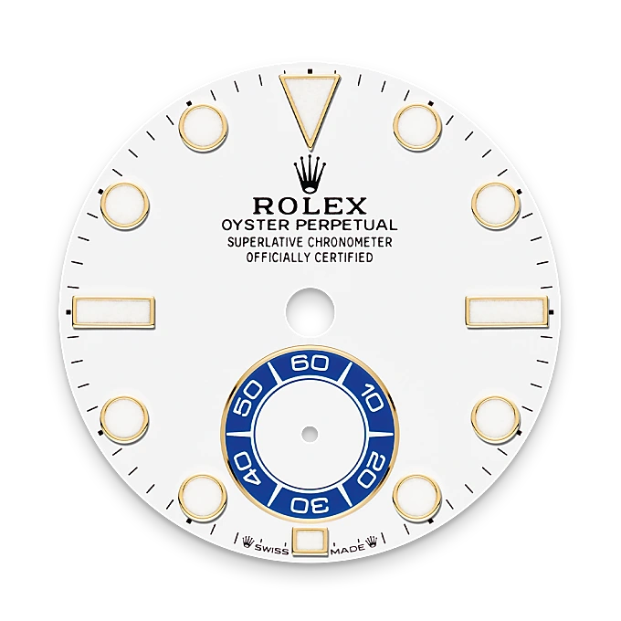 White dial
