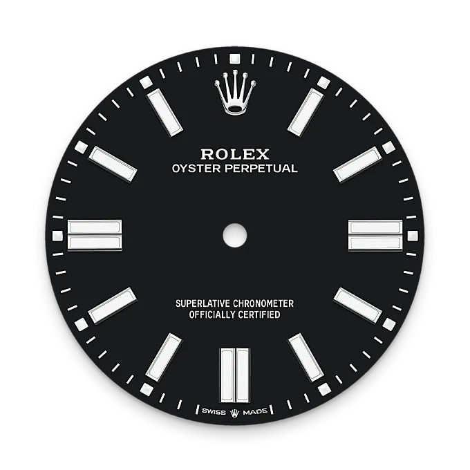 Black dial