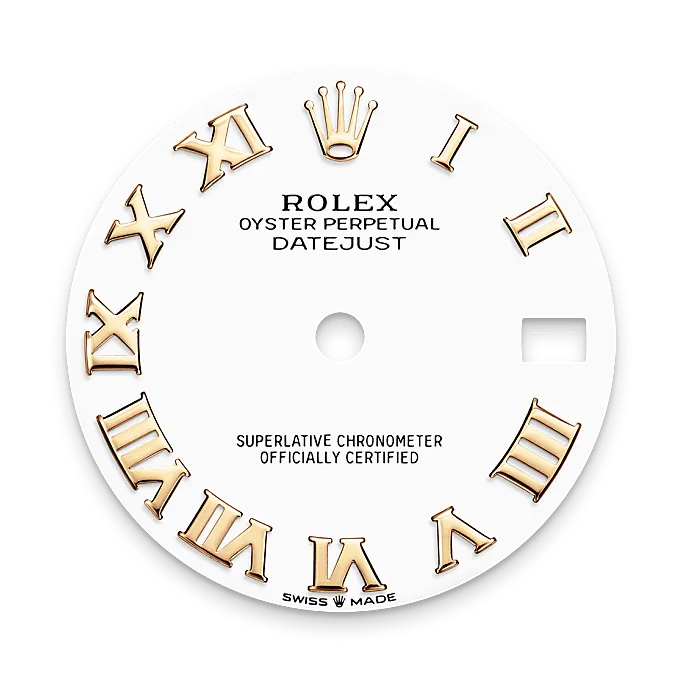 White dial