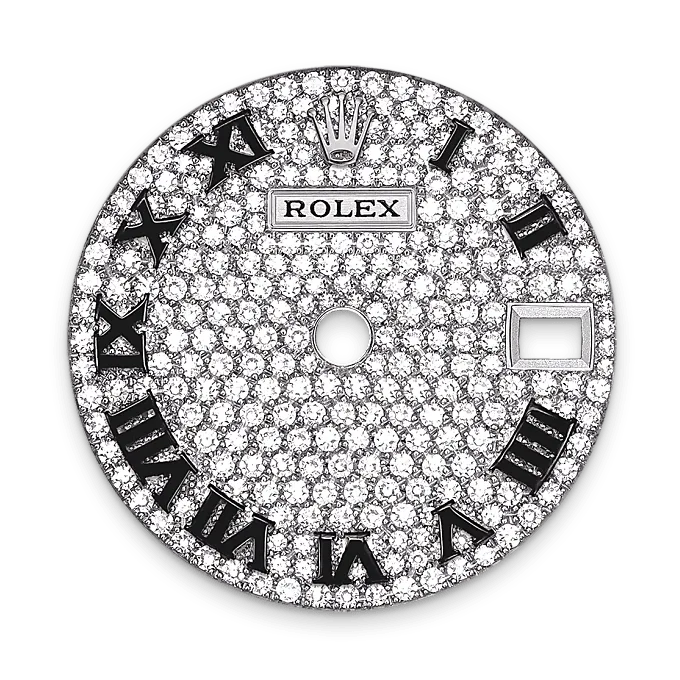 Diamond-Paved Dial